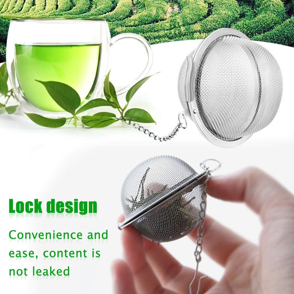 2pc Tea Steeper for Loose Leaf Tea, Spices & Seasonings