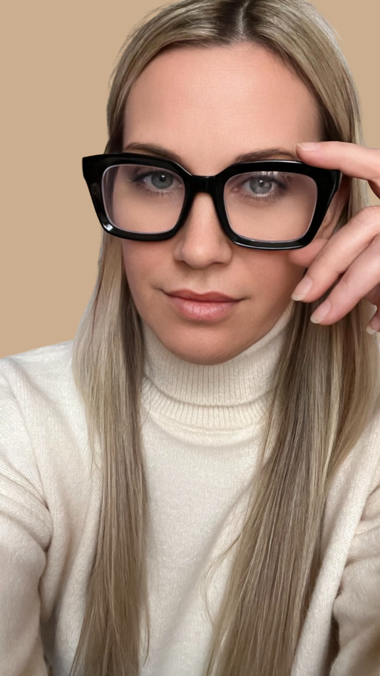 Men Women Fashion Oversized Square Reading Glasses Large Frame Presbyopia Eyeglasses Diopter +1.0~+3.0