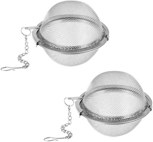 2pc Tea Steeper for Loose Leaf Tea, Spices & Seasonings