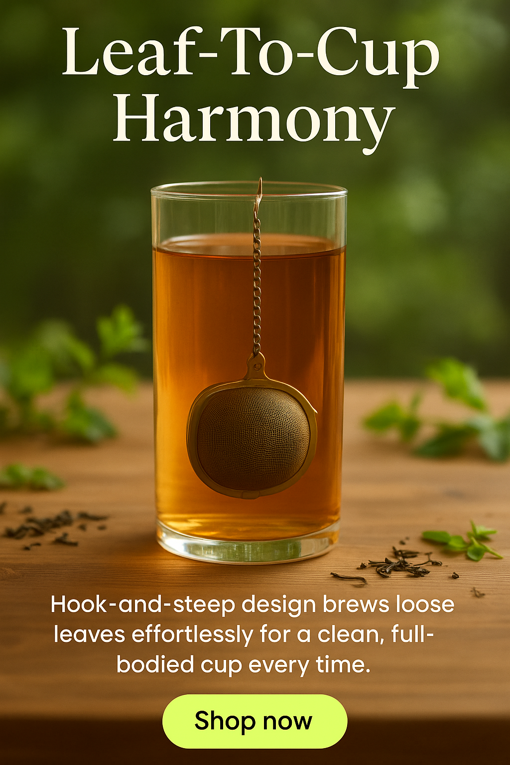 2pc Tea Steeper for Loose Leaf Tea, Spices & Seasonings